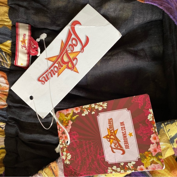 Joe Browns beautiful floral boho festival skirt size 12 new with tags - Picture 7 of 7